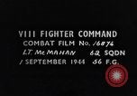 Image of strafing of train European Theater, 1944, second 4 stock footage video 65675047702