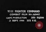 Image of strafing of convoy European Theater, 1944, second 3 stock footage video 65675047703
