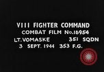 Image of strafing of motor vehicles European Theater, 1944, second 4 stock footage video 65675047704