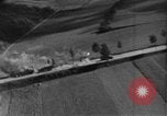 Image of strafing of motor vehicles European Theater, 1944, second 34 stock footage video 65675047704
