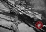 Image of strafing train and motor vehicles European Theater, 1944, second 25 stock footage video 65675047708