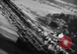 Image of strafing train and motor vehicles European Theater, 1944, second 28 stock footage video 65675047708