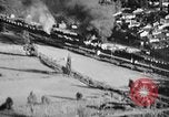 Image of strafing train and motor vehicles European Theater, 1944, second 32 stock footage video 65675047708