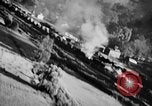 Image of strafing train and motor vehicles European Theater, 1944, second 36 stock footage video 65675047708