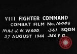 Image of strafing train European Theater, 1944, second 4 stock footage video 65675047709