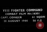 Image of attack on Messerschmitt Me 110 European Theater, 1944, second 1 stock footage video 65675047710