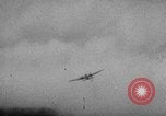 Image of attack on Messerschmitt Me 110 European Theater, 1944, second 17 stock footage video 65675047710