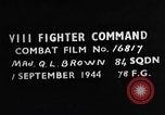 Image of strafing parked truck European Theater, 1944, second 4 stock footage video 65675047711
