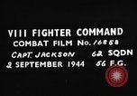 Image of strafing parked truck and stationary vehicles European Theater, 1944, second 3 stock footage video 65675047712