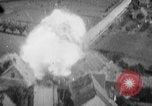 Image of strafing parked truck and stationary vehicles European Theater, 1944, second 24 stock footage video 65675047712