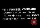 Image of Gun camera footage strafe train European Theater, 1944, second 4 stock footage video 65675047714