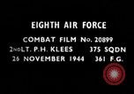 Image of attacking enemy plane European Theater, 1944, second 1 stock footage video 65675047719