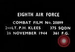 Image of attacking enemy plane European Theater, 1944, second 3 stock footage video 65675047719