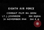 Image of attacking German Focke Wulf Fw 190 fighter plane European Theater, 1944, second 1 stock footage video 65675047720