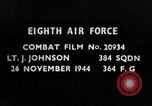 Image of attacking German Focke Wulf Fw 190 fighter plane European Theater, 1944, second 4 stock footage video 65675047720