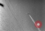 Image of attacking German Messerschmitt Bf 109 fighter European Theater, 1944, second 18 stock footage video 65675047721