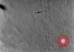 Image of attacking German Messerschmitt Bf 109 fighter European Theater, 1944, second 27 stock footage video 65675047721