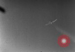 Image of attacking German Messerschmitt Bf 109 fighter European Theater, 1944, second 44 stock footage video 65675047721