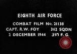 Image of attacking German Messerschmitt Me-210 European Theater, 1944, second 4 stock footage video 65675047722