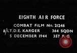 Standbild Gun camera footage zeigen Fw-190 Hit und brennen Deutschland, 1944, aus Sekunde 1 historischem Filmmaterial Videoclip 65675047726