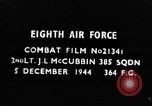 Image of attack on German Focke Wulf Fw 190 plane European Theater, 1944, second 4 stock footage video 65675047728
