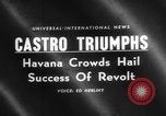 Image of Fidel Castro Havana Cuba, 1959, second 19 stock footage video 65675047729