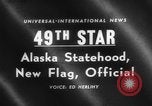 Image of President Eisenhower Washington DC White House USA, 1959, second 1 stock footage video 65675047730
