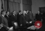 Image of President Eisenhower Washington DC White House USA, 1959, second 9 stock footage video 65675047730