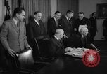 Image of President Eisenhower Washington DC White House USA, 1959, second 16 stock footage video 65675047730