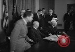 Image of President Eisenhower Washington DC White House USA, 1959, second 18 stock footage video 65675047730