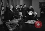Image of President Eisenhower Washington DC White House USA, 1959, second 19 stock footage video 65675047730