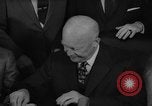 Image of President Eisenhower Washington DC White House USA, 1959, second 23 stock footage video 65675047730