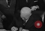 Image of President Eisenhower Washington DC White House USA, 1959, second 28 stock footage video 65675047730