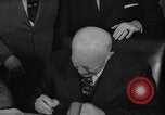 Image of President Eisenhower Washington DC White House USA, 1959, second 29 stock footage video 65675047730