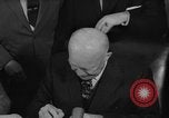Image of President Eisenhower Washington DC White House USA, 1959, second 30 stock footage video 65675047730