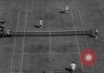 Image of tennis player Alex Olmedo Brisbane Australia, 1959, second 18 stock footage video 65675047732
