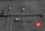 Image of tennis player Alex Olmedo Brisbane Australia, 1959, second 27 stock footage video 65675047732