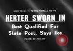 Image of Chirstian A Herter Washington DC USA, 1959, second 5 stock footage video 65675047733
