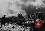 Standbild Wracks von abgestürzten Flugzeug Brüssel Belgien, 1961, aus Sekunde 7 historischem Filmmaterial Videoclip 65675047740