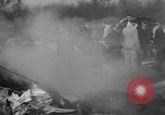 Standbild Wracks von abgestürzten Flugzeug Brüssel Belgien, 1961, aus Sekunde 16 historischem Filmmaterial Videoclip 65675047740