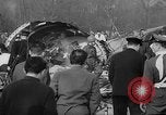 Standbild Wracks von abgestürzten Flugzeug Brüssel Belgien, 1961, aus Sekunde 38 historischem Filmmaterial Videoclip 65675047740