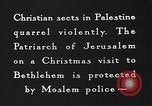 Immagine di Patriarca di Gerusalemme Betlemme Palestina, 1936, secondo 4 filmato di repertorio 65675047743