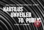Image of USS Nautilus SSN-571 Groton Connecticut USA, 1956, second 4 stock footage video 65675047746