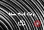 Image of former President Harry Truman New York City USA, 1956, second 5 stock footage video 65675047747