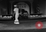 Image of baby elephants perform tricks at St Louis zoo Saint Louis Missouri USA, 1956, second 49 stock footage video 65675047750