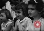 Image of baby elephants perform tricks at St Louis zoo Saint Louis Missouri USA, 1956, second 50 stock footage video 65675047750