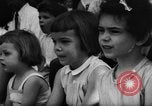 Image of baby elephants perform tricks at St Louis zoo Saint Louis Missouri USA, 1956, second 51 stock footage video 65675047750