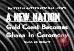 Immagine di Il primo ministro Kwame Nkrumah Il Ghana, 1957, secondo 15 filmato di repertorio 65675047758