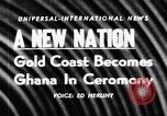 Immagine di Il primo ministro Kwame Nkrumah Il Ghana, 1957, secondo 16 filmato di repertorio 65675047758