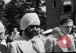 Image cérémonie de lever du drapeau national l'Inde, 1947, de la seconde 22 séquences d'archives historiques vidéo 65675047765